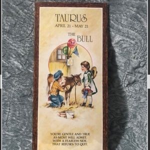Taurus wall art